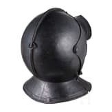A northern Italian Savoyard cuirassier helmet, circa 1600
