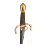 Linkhanddolch mit vergoldetem Gef&auml;&szlig;, deutsch, um 1620