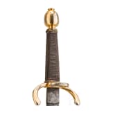 Linkhanddolch mit vergoldetem Gef&auml;&szlig;, deutsch, um 1620