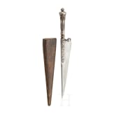 A South German knife with chiselled decor, circa 1900