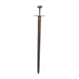 Ritterliches Schwert mit Klingeneinlagen, deutsch, 1. H&auml;lfte 12. Jhdt.