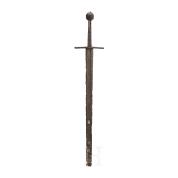 Ritterliches Sattelbaumschwert, deutsch, um 1350