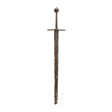 Ritterliches Sattelbaumschwert, deutsch, um 1350
