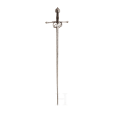 Reitschwert mit Stichklinge, deutsch, um 1560