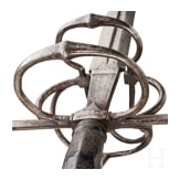 Reitschwert mit Stichklinge, deutsch, um 1560