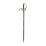 Schwerer, milit&auml;rischer Degen, Sachsen, um 1600