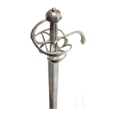 Schwerer, milit&auml;rischer Degen, Sachsen, um 1600