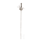 Spangenrapier mit muschelf&ouml;rmigen Stichbl&auml;ttern, Italien, um 1620