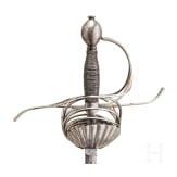 Spangenrapier mit muschelf&ouml;rmigen Stichbl&auml;ttern, Italien, um 1620