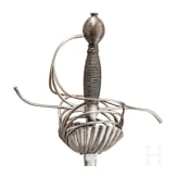 Spangenrapier mit muschelf&ouml;rmigen Stichbl&auml;ttern, Italien, um 1620