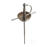 An Italien or Spanish cup-hilt rapier, 17th/19th century