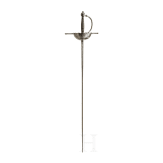 An Italien or Spanish cup-hilt rapier, 17th/19th century