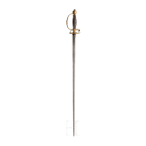 Goldeingelegter Galanteriedegen, Frankreich, um 1740