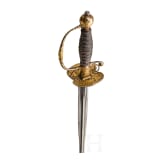 Goldeingelegter Galanteriedegen, Frankreich, um 1740