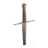 Schwert des Historismus mit sp&auml;tgotischer Klinge