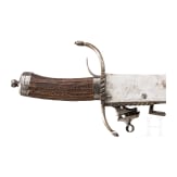 Schie&szlig;-Hirschf&auml;nger mit Miquelet-Steinschloss, &Ouml;sterreich, wohl Wien, um 1780