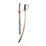 Hirschf&auml;nger und Bl&uuml;chers&auml;bel, deutsch, 1. Drittel 19. Jhdt.