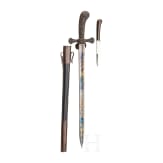 Luxus-Hirschf&auml;nger mit seltener Eisenmontierung, Wester & Cie, Solingen, um 1840/50