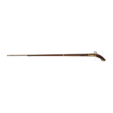 A South East Asian matchlock gun, mid-19th century