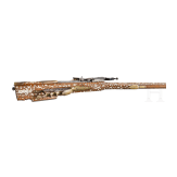 A fine Tyrolean wheellock rifle with bone inlays, ca. 1700