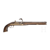A German matchlock pistol, collector's replica, 20th century