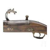 A German matchlock pistol, collector's replica, 20th century