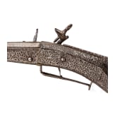 An iron-cut Sardinian flintlock rifle, 18th century