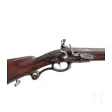 Steinschlossflinte mit spanischem Lauf, deutsch, um 1760