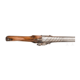 &Uuml;berschweres Steinschlossgewehr mit einem Lauf des 16. Jhdts., s&uuml;ddeutsch/&Ouml;sterreich, datiert 1769