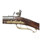 Steinschlossb&uuml;chse, Riegel in Zweibr&uuml;cken, um 1770