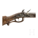 Steinschlossflinte mit Beineinlagen, deutsch, um 1780