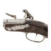 Steinschlosspistole mit abschraubbarem Lauf, Frankreich, um 1680