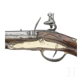 Steinschlosspistole, milit&auml;risch(?), um 1700