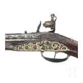 Steinschlosspistole, deutsch, um 1720