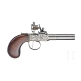 Ein Paar Steinschlossterzerole, wohl belgisch, um 1800