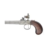Ein Paar Steinschlossterzerole, wohl belgisch, um 1800