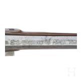 Steinschlosspistole, Johannes B&auml;stlein(?) in Suhl, um 1810