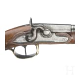 Steinschlosspistole, deutsch, um 1820