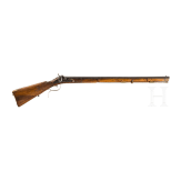 A percussion rifle, Prim, circa 1780