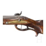 Zwei Perkussionsb&uuml;chsen, deutsch, um 1780, sowie eine Sammleranfertigung unter Verwendung alter Teile