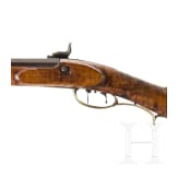 Perkussions-Kentucky rifle, Benjamin Sells, Georgetown, USA, um 1835