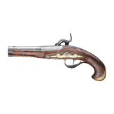 A percussion pistol, Germany, ca. 1780
