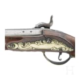 An Italian percussion pistol, circa 1780