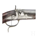 A German percussion pistol by Johann Andreas Kuchenreuter in Regensburg, circa 1780