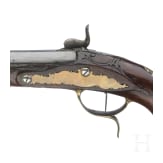 A German percussion pistol by Johann Andreas Kuchenreuter in Regensburg, circa 1780