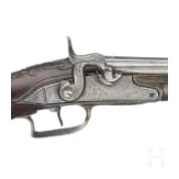 A German percussion pistol by Weigand in Frankfurt/Main, circa 1780