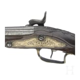 A German percussion pistol by Weigand in Frankfurt/Main, circa 1780
