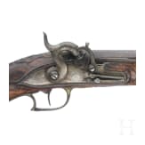 A German percussion pistol, circa 1800