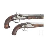 Two percussion pistols, circa 1800