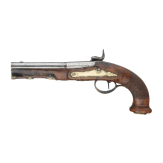 Two percussion pistols, circa 1800